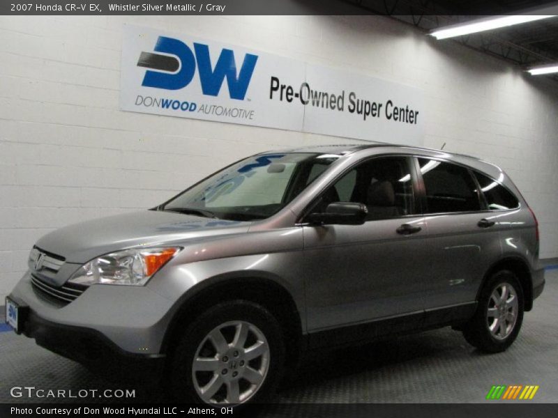 Whistler Silver Metallic / Gray 2007 Honda CR-V EX