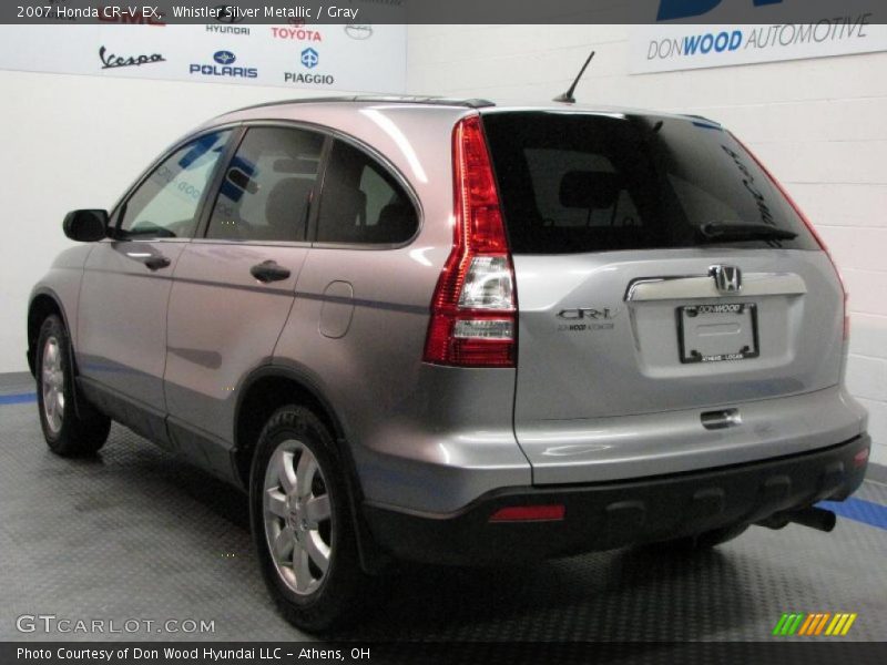 Whistler Silver Metallic / Gray 2007 Honda CR-V EX
