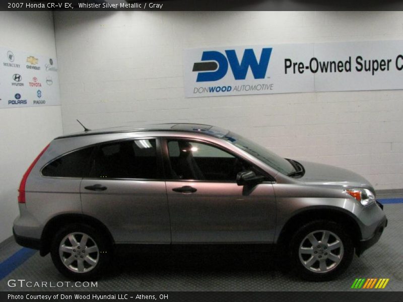 Whistler Silver Metallic / Gray 2007 Honda CR-V EX