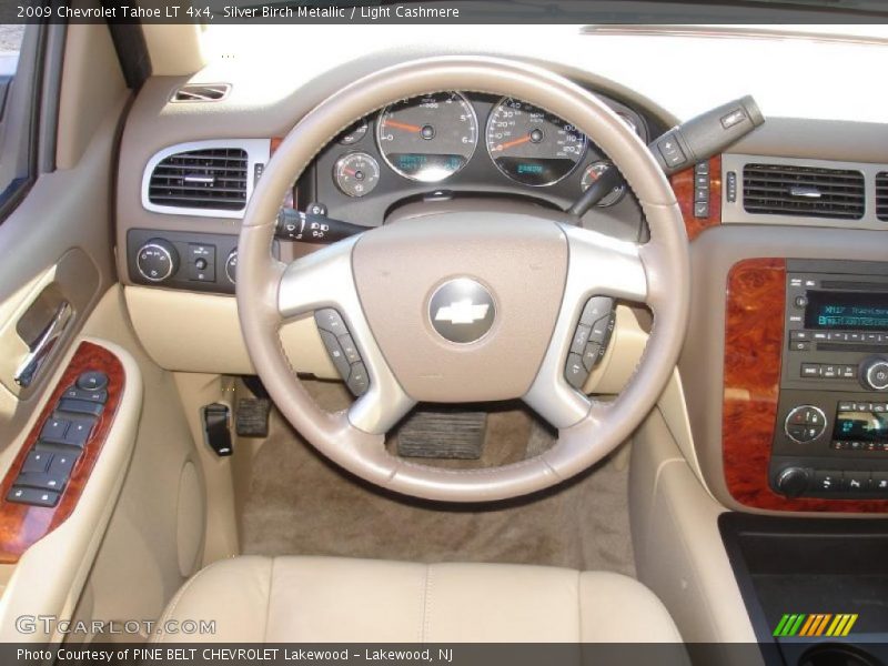 Silver Birch Metallic / Light Cashmere 2009 Chevrolet Tahoe LT 4x4