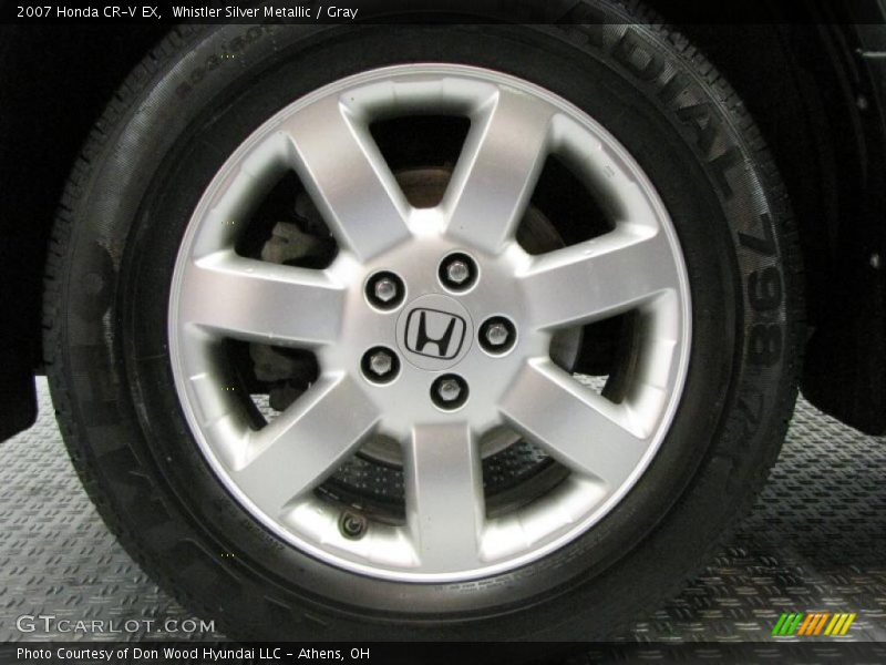 Whistler Silver Metallic / Gray 2007 Honda CR-V EX