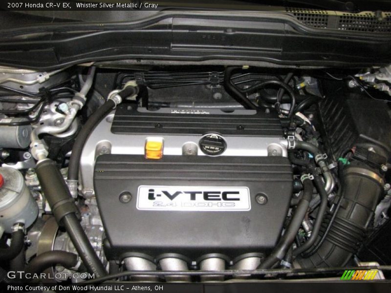 Whistler Silver Metallic / Gray 2007 Honda CR-V EX