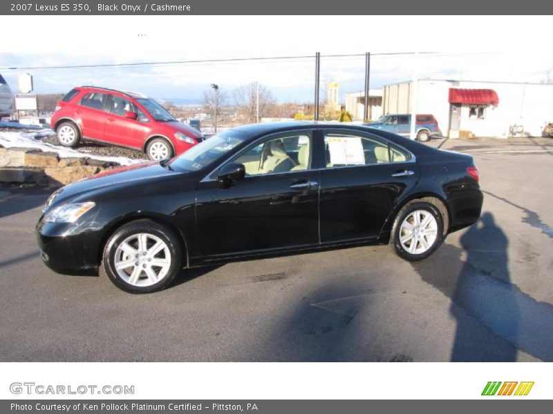 Black Onyx / Cashmere 2007 Lexus ES 350