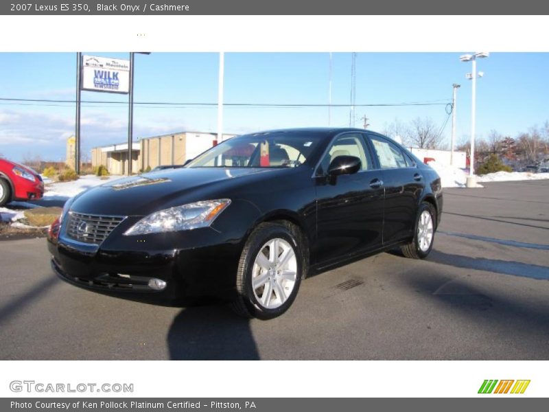Black Onyx / Cashmere 2007 Lexus ES 350