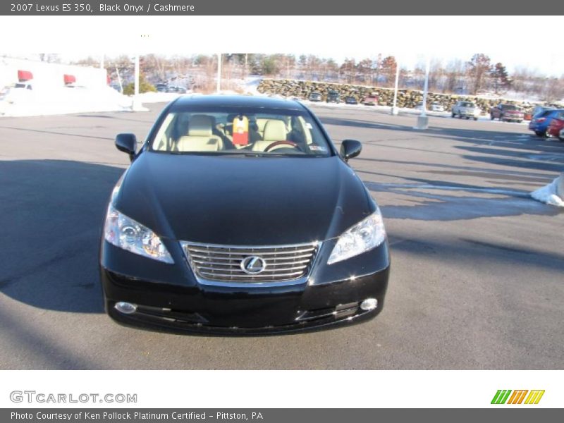 Black Onyx / Cashmere 2007 Lexus ES 350