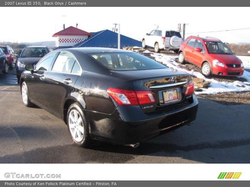 Black Onyx / Cashmere 2007 Lexus ES 350