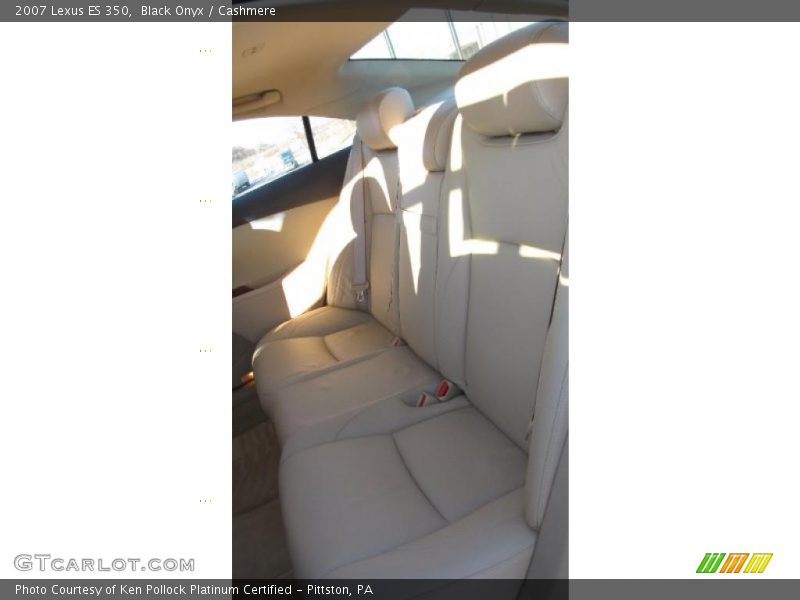 Black Onyx / Cashmere 2007 Lexus ES 350
