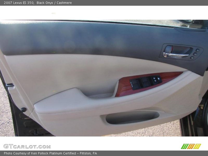 Black Onyx / Cashmere 2007 Lexus ES 350