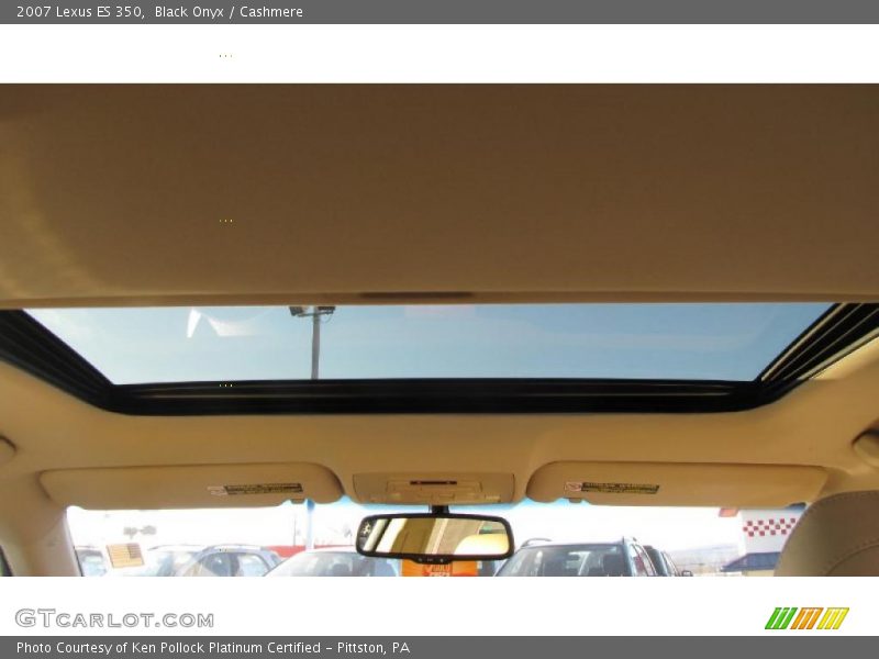 Black Onyx / Cashmere 2007 Lexus ES 350