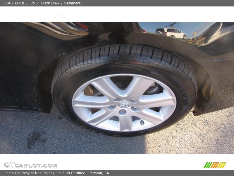 Black Onyx / Cashmere 2007 Lexus ES 350
