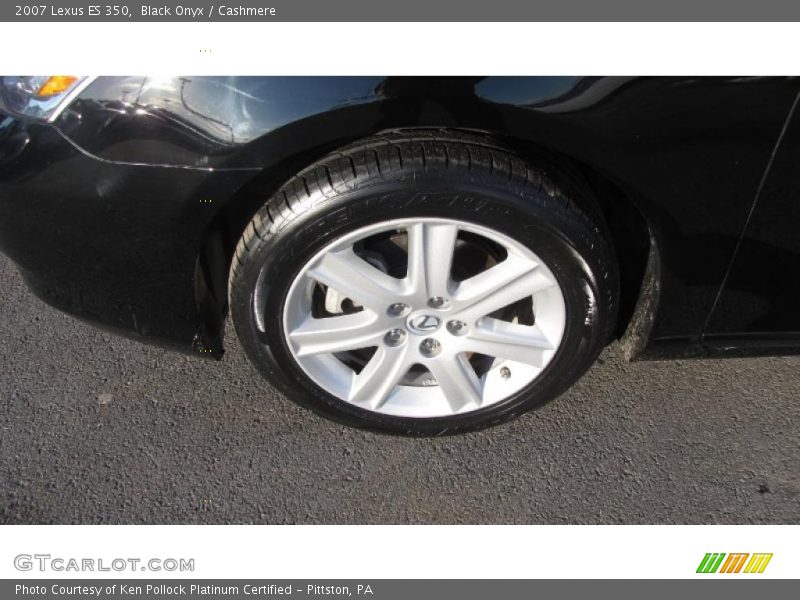 Black Onyx / Cashmere 2007 Lexus ES 350