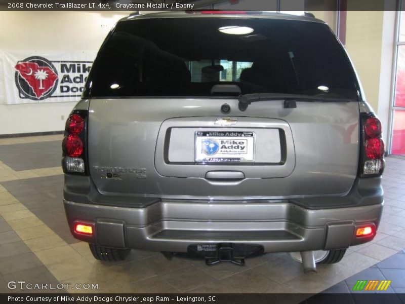Graystone Metallic / Ebony 2008 Chevrolet TrailBlazer LT 4x4