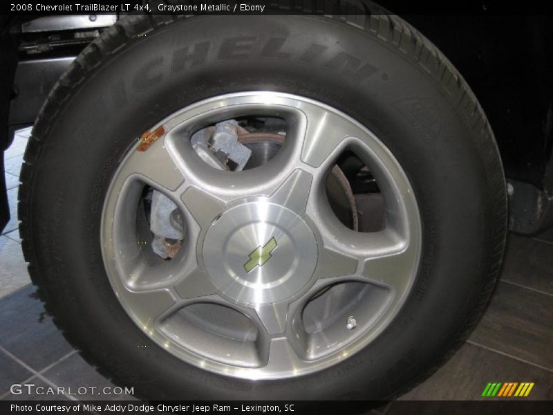 Graystone Metallic / Ebony 2008 Chevrolet TrailBlazer LT 4x4