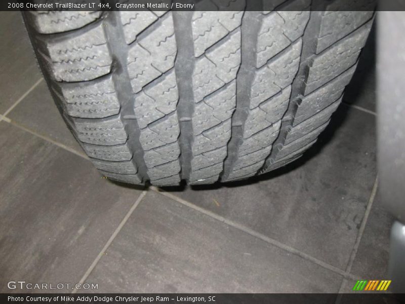 Graystone Metallic / Ebony 2008 Chevrolet TrailBlazer LT 4x4
