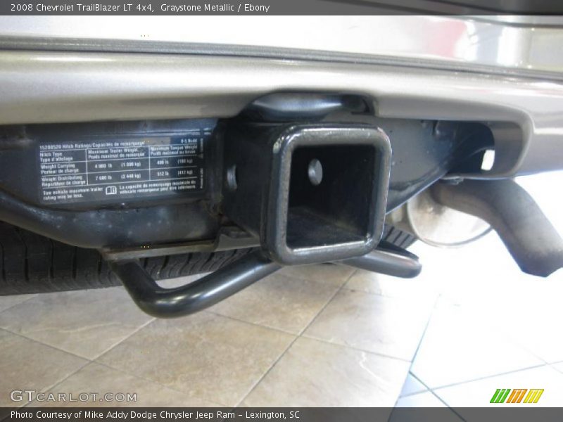 Graystone Metallic / Ebony 2008 Chevrolet TrailBlazer LT 4x4