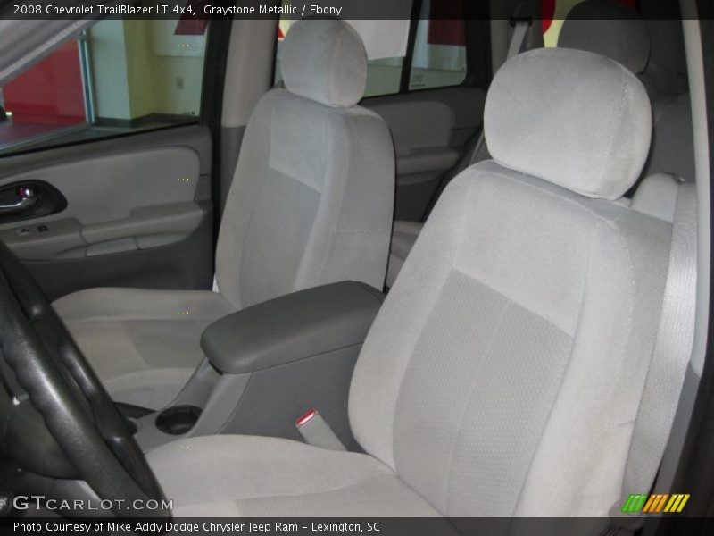 Graystone Metallic / Ebony 2008 Chevrolet TrailBlazer LT 4x4
