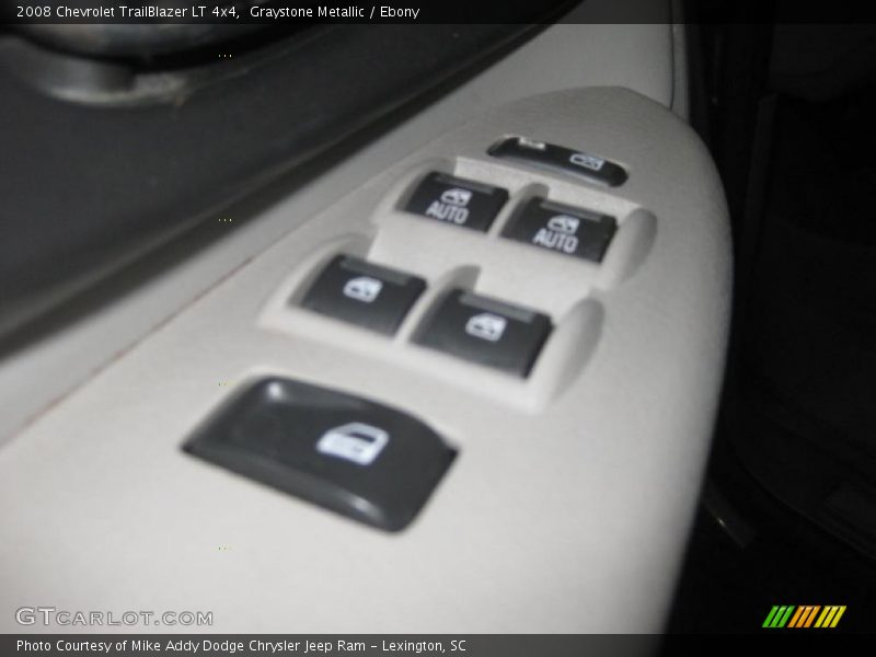 Graystone Metallic / Ebony 2008 Chevrolet TrailBlazer LT 4x4