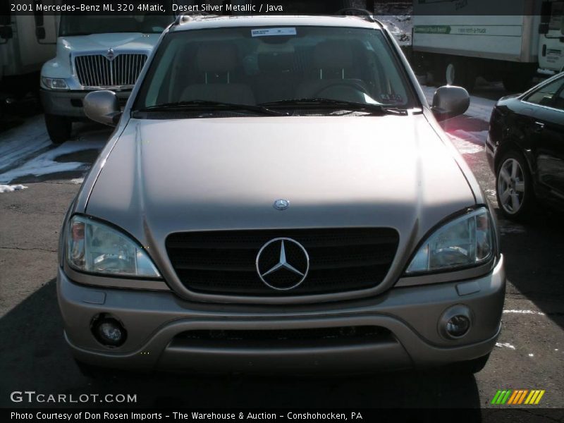 Desert Silver Metallic / Java 2001 Mercedes-Benz ML 320 4Matic