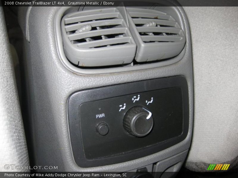 Graystone Metallic / Ebony 2008 Chevrolet TrailBlazer LT 4x4