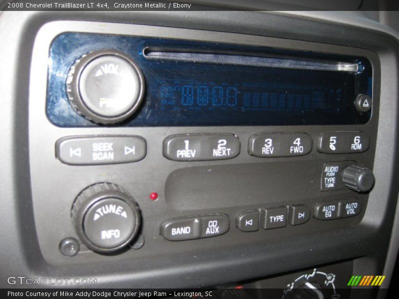 Graystone Metallic / Ebony 2008 Chevrolet TrailBlazer LT 4x4
