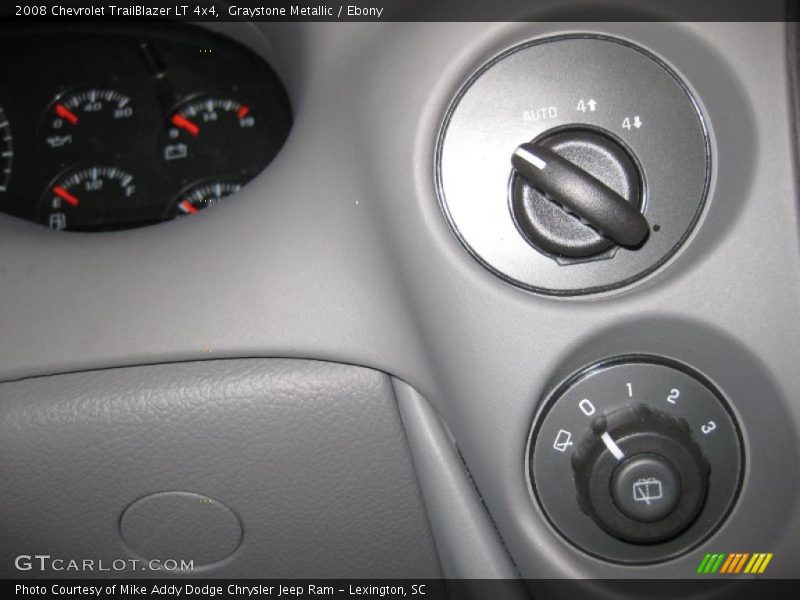 Graystone Metallic / Ebony 2008 Chevrolet TrailBlazer LT 4x4