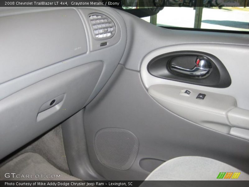Graystone Metallic / Ebony 2008 Chevrolet TrailBlazer LT 4x4
