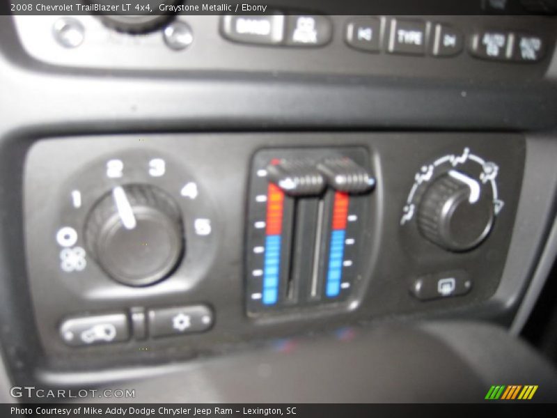Graystone Metallic / Ebony 2008 Chevrolet TrailBlazer LT 4x4