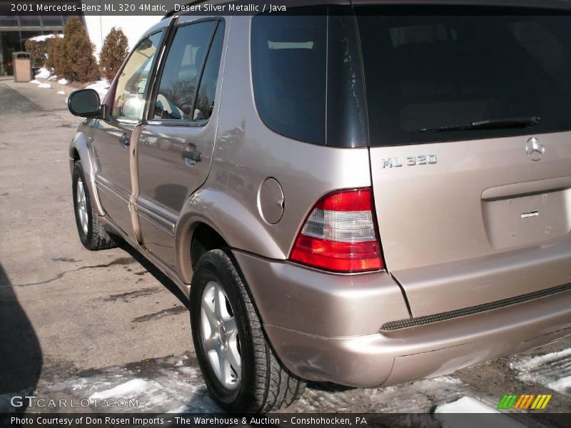Desert Silver Metallic / Java 2001 Mercedes-Benz ML 320 4Matic