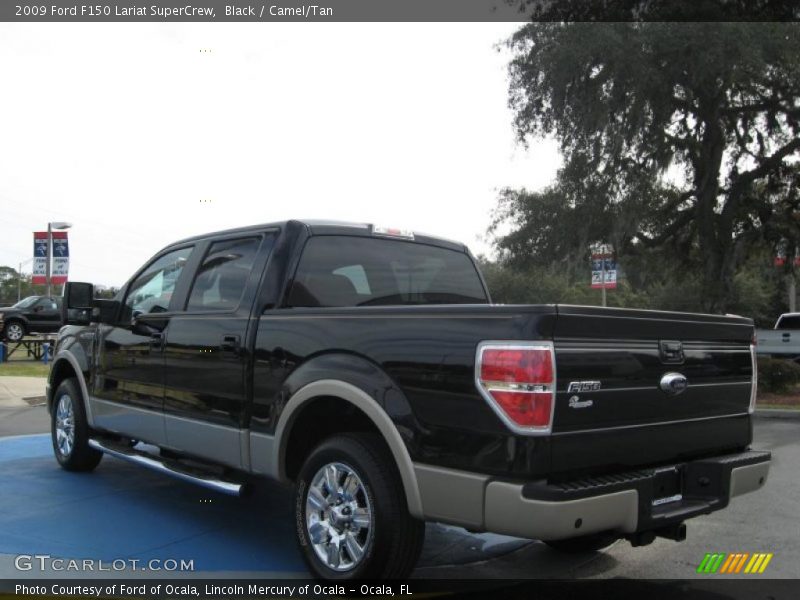 Black / Camel/Tan 2009 Ford F150 Lariat SuperCrew