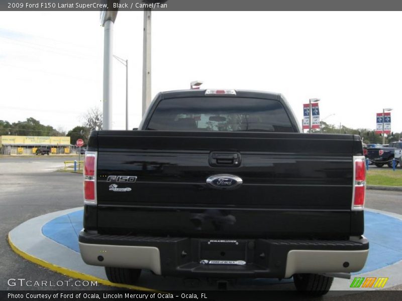 Black / Camel/Tan 2009 Ford F150 Lariat SuperCrew