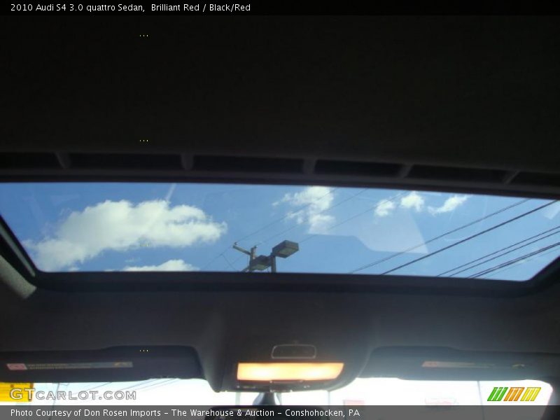 Brilliant Red / Black/Red 2010 Audi S4 3.0 quattro Sedan