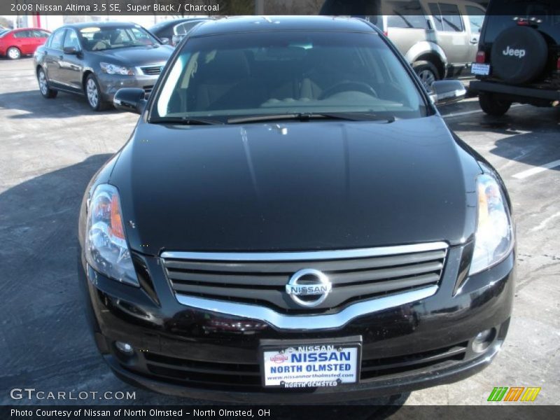 Super Black / Charcoal 2008 Nissan Altima 3.5 SE