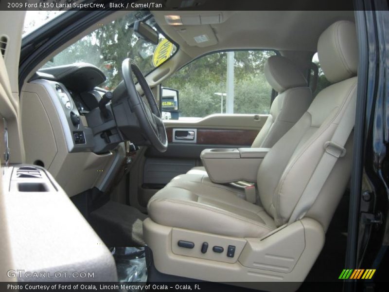 Black / Camel/Tan 2009 Ford F150 Lariat SuperCrew