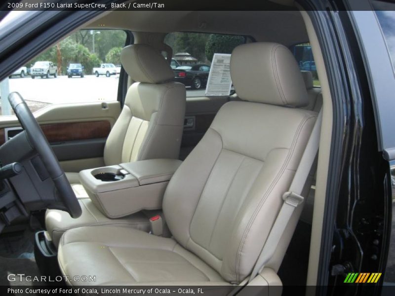 Black / Camel/Tan 2009 Ford F150 Lariat SuperCrew