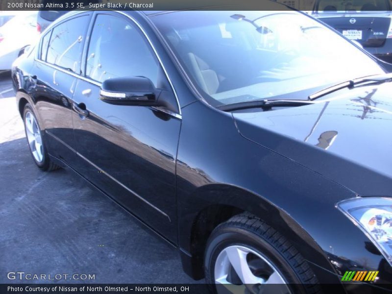 Super Black / Charcoal 2008 Nissan Altima 3.5 SE