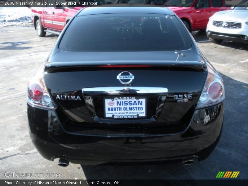 Super Black / Charcoal 2008 Nissan Altima 3.5 SE