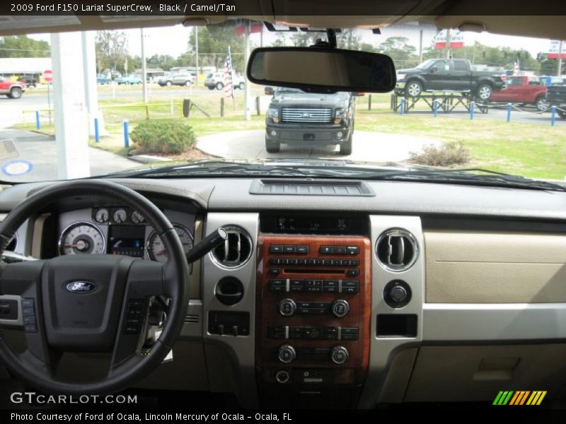 Black / Camel/Tan 2009 Ford F150 Lariat SuperCrew