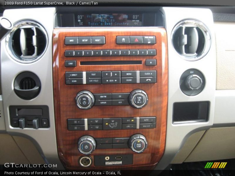 Black / Camel/Tan 2009 Ford F150 Lariat SuperCrew