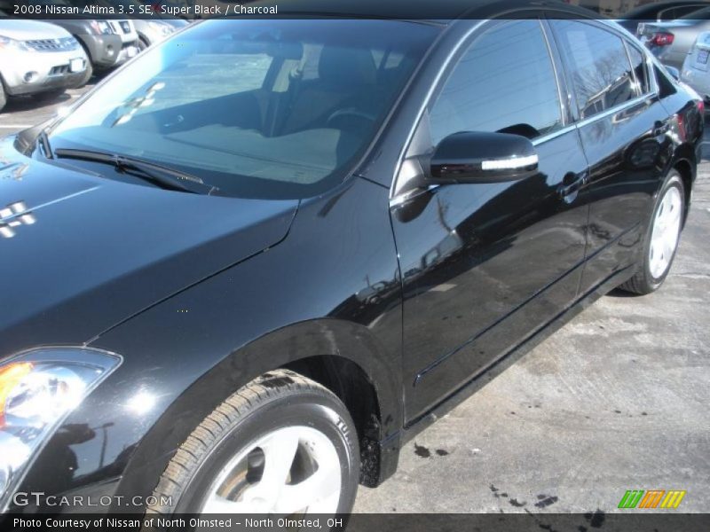Super Black / Charcoal 2008 Nissan Altima 3.5 SE