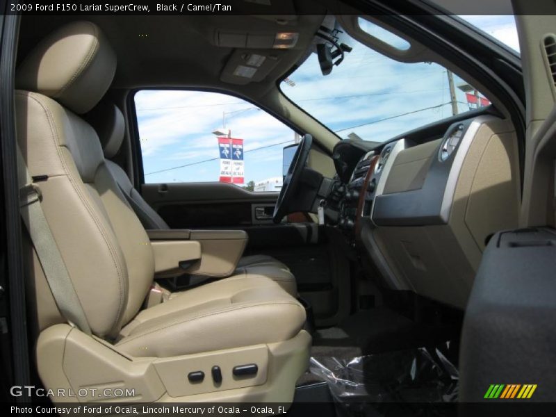 Black / Camel/Tan 2009 Ford F150 Lariat SuperCrew