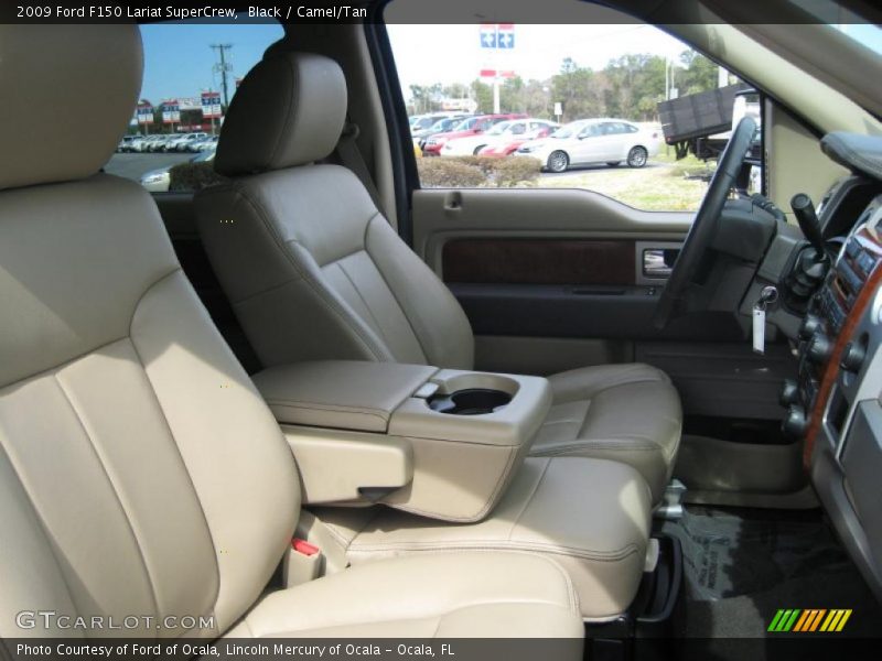 Black / Camel/Tan 2009 Ford F150 Lariat SuperCrew