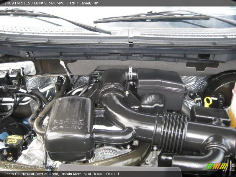 Black / Camel/Tan 2009 Ford F150 Lariat SuperCrew