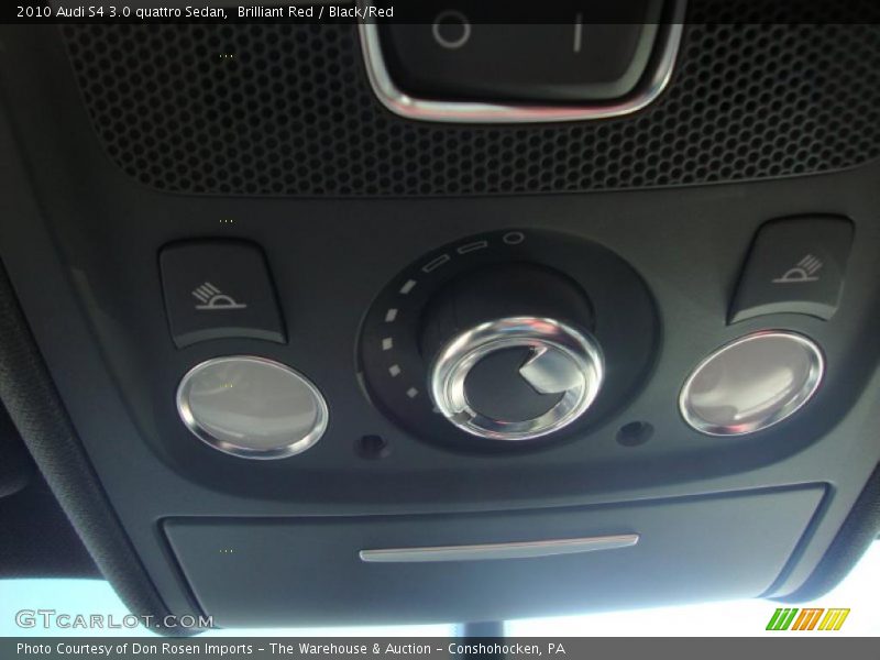 Brilliant Red / Black/Red 2010 Audi S4 3.0 quattro Sedan