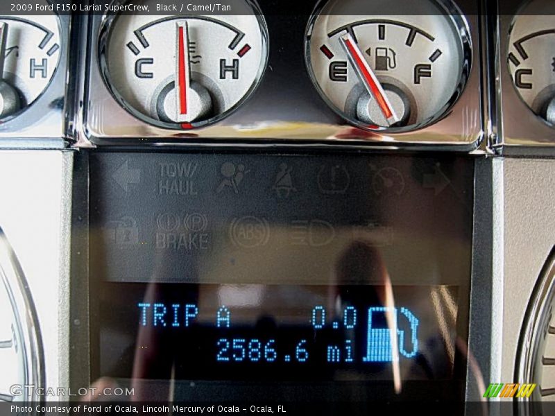 Black / Camel/Tan 2009 Ford F150 Lariat SuperCrew