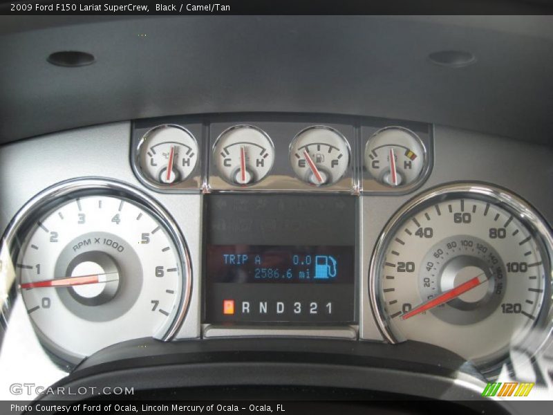 Black / Camel/Tan 2009 Ford F150 Lariat SuperCrew