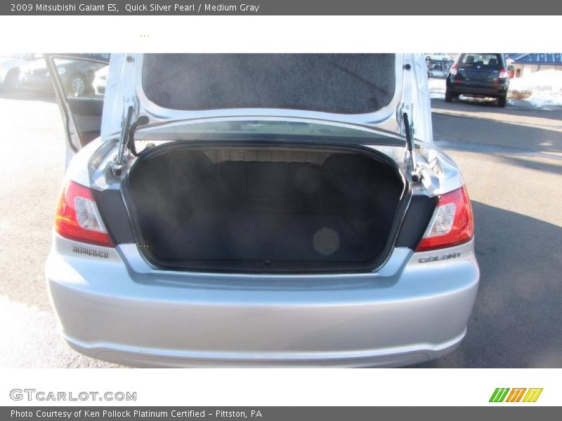 Quick Silver Pearl / Medium Gray 2009 Mitsubishi Galant ES