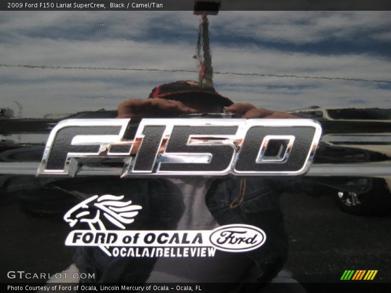 Black / Camel/Tan 2009 Ford F150 Lariat SuperCrew