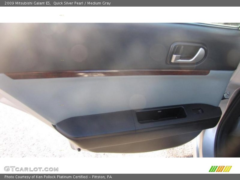 Quick Silver Pearl / Medium Gray 2009 Mitsubishi Galant ES