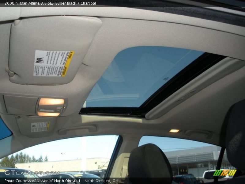 Super Black / Charcoal 2008 Nissan Altima 3.5 SE