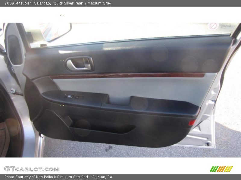 Quick Silver Pearl / Medium Gray 2009 Mitsubishi Galant ES